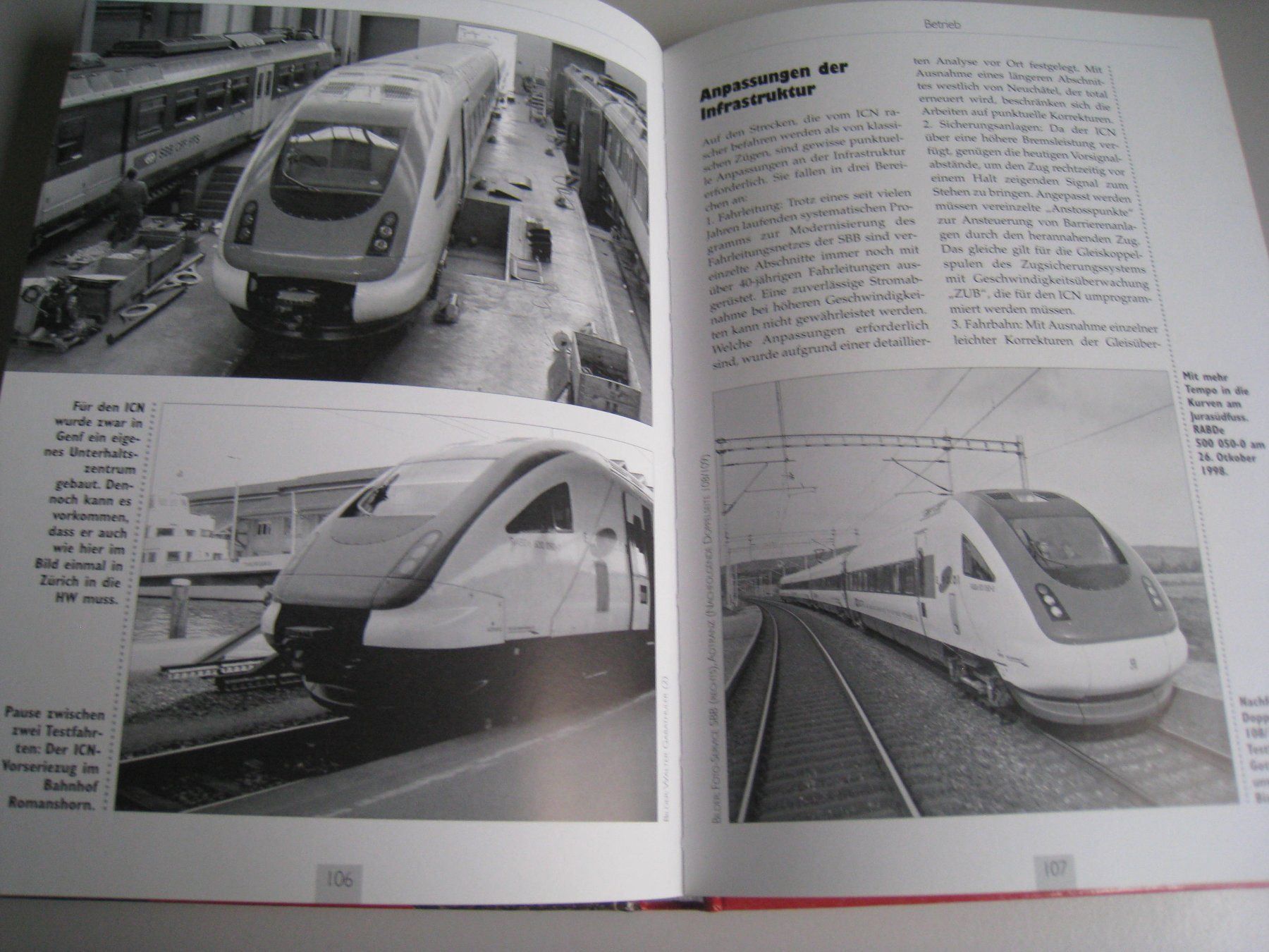Libri: Der Intercity-Neigezug Gera Mond,  2000 – Usato da Buchs ZH venduto da swiss-train 9