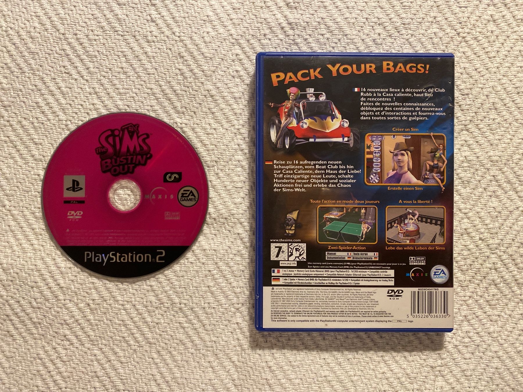 Sony Giochi: The Sims Bustin‘ Out PS2 – Usato da Reichenbach i. K. venduto da Daniel840 1