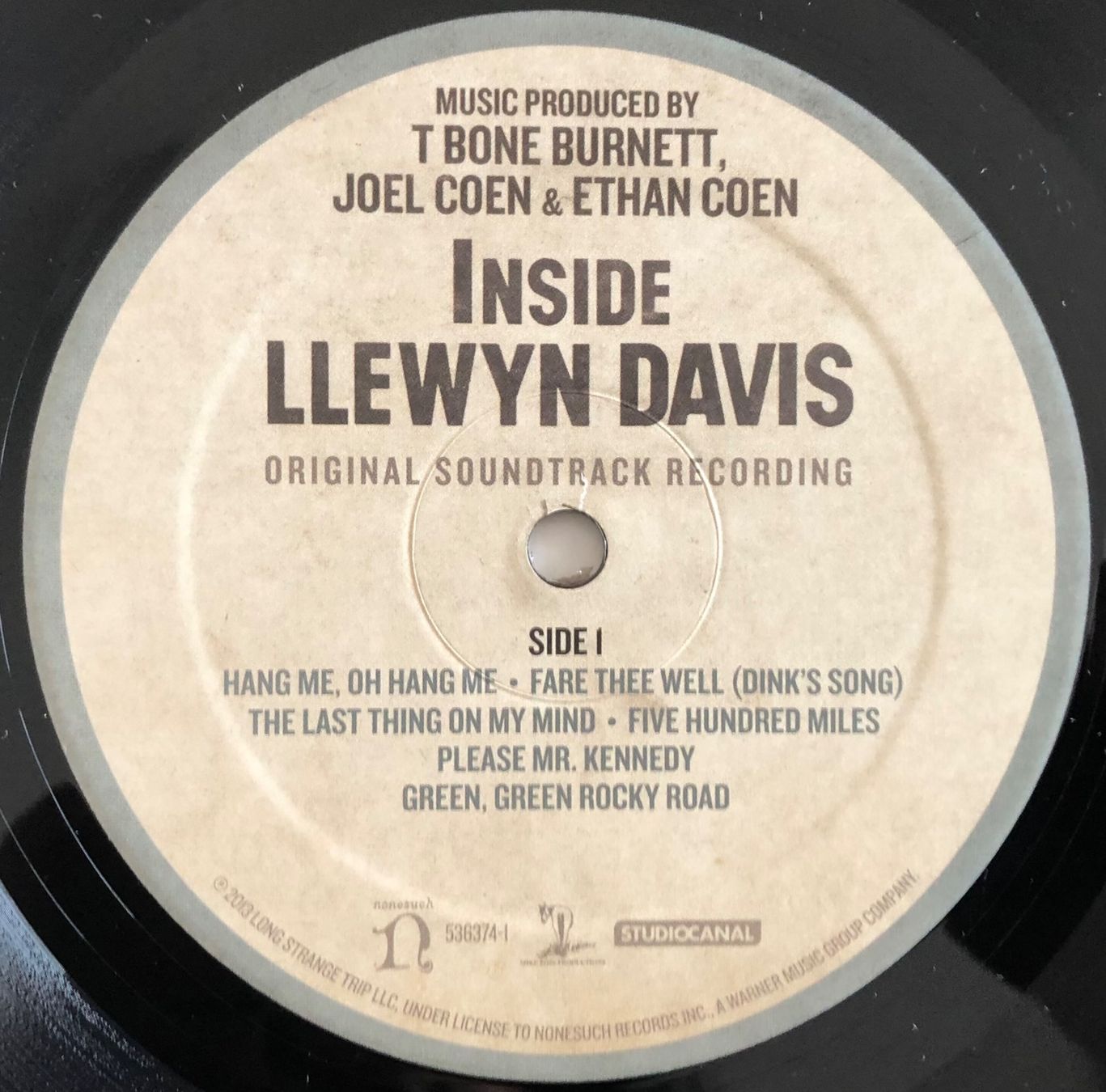 Schallplatten: MUSIQUE DE FILM - INSIDE LLEWYN DAVIS – Gebraucht aus Poliez-Pittet von Newtown-Records 3