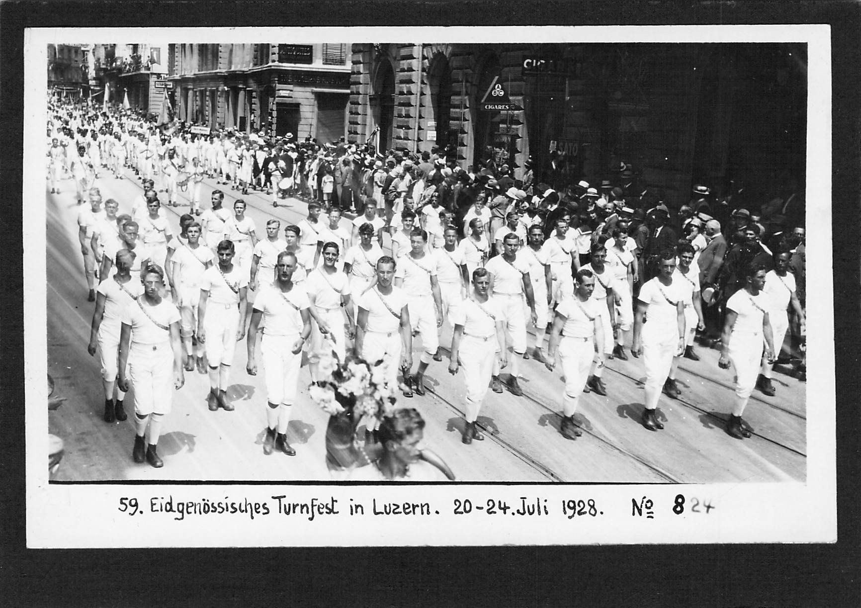 Cartoline postali: Eidg. Turnfest Luzern 1928 – Usato da Reichenburg venduto da Pipo-67