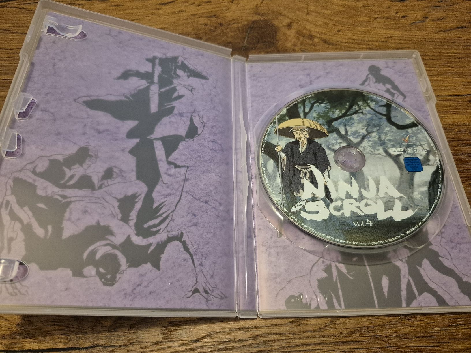 Tutti i DVDs: Ninja Scroll - Die Serie Vol. 4 (DVD) – Usato da Oberembrach venduto da giu_7ksd 2