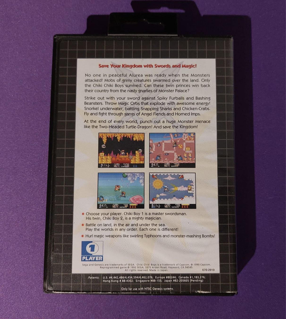 Sega Giochi: Chiki Chiki boys Sega Genesis/Mega Drive – Usato da Bichelsee venduto da Kompiuter 1