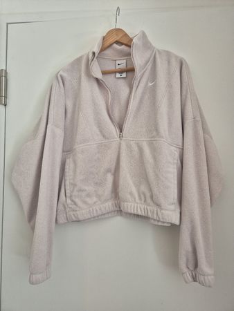 Nike - Fleece Pullover - Weiss - S