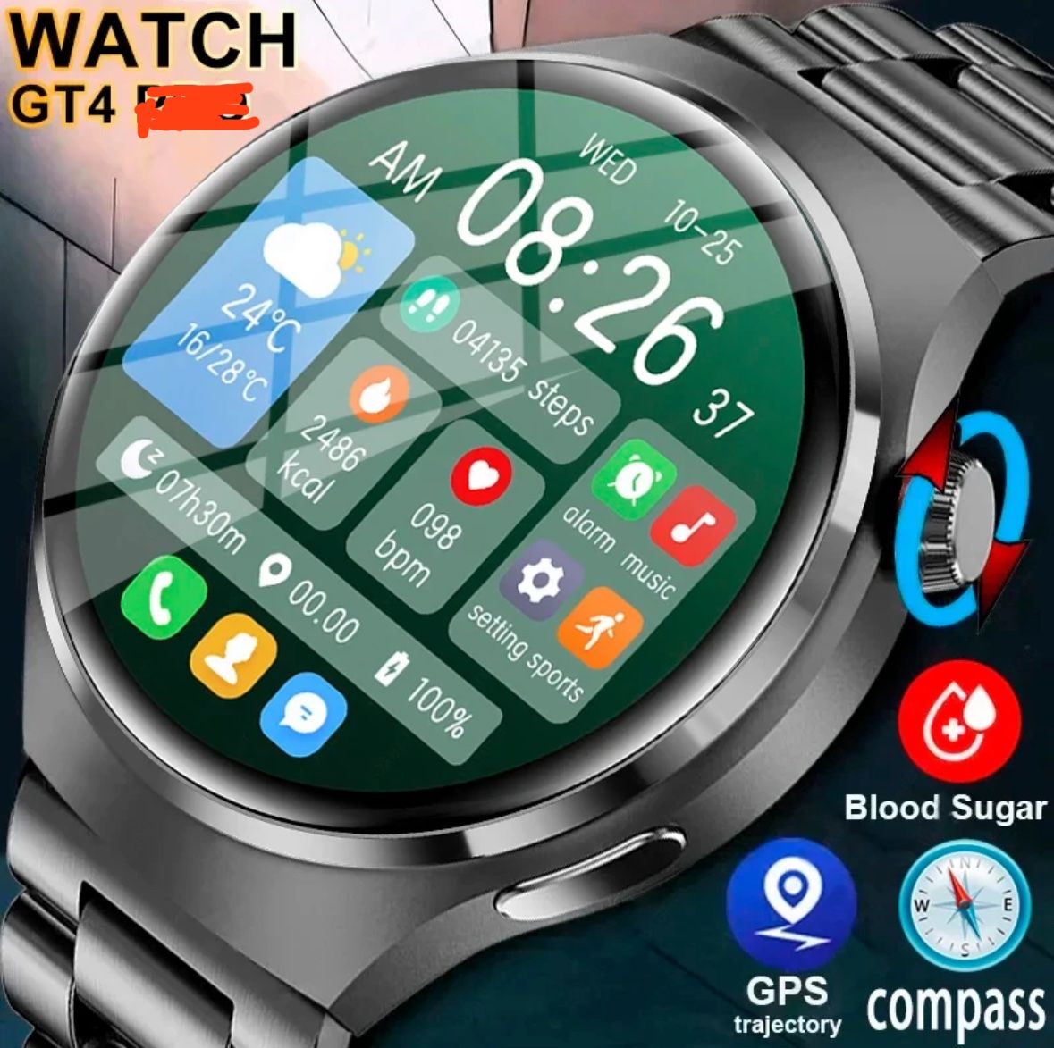 Smart Smartwatch: Smartwatch GT4 – Nuovo e nell'imballaggio originale da Marly venduto da may_j75b