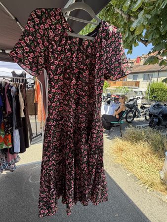 Robe longue The Kooples 100% soie – Taille XS