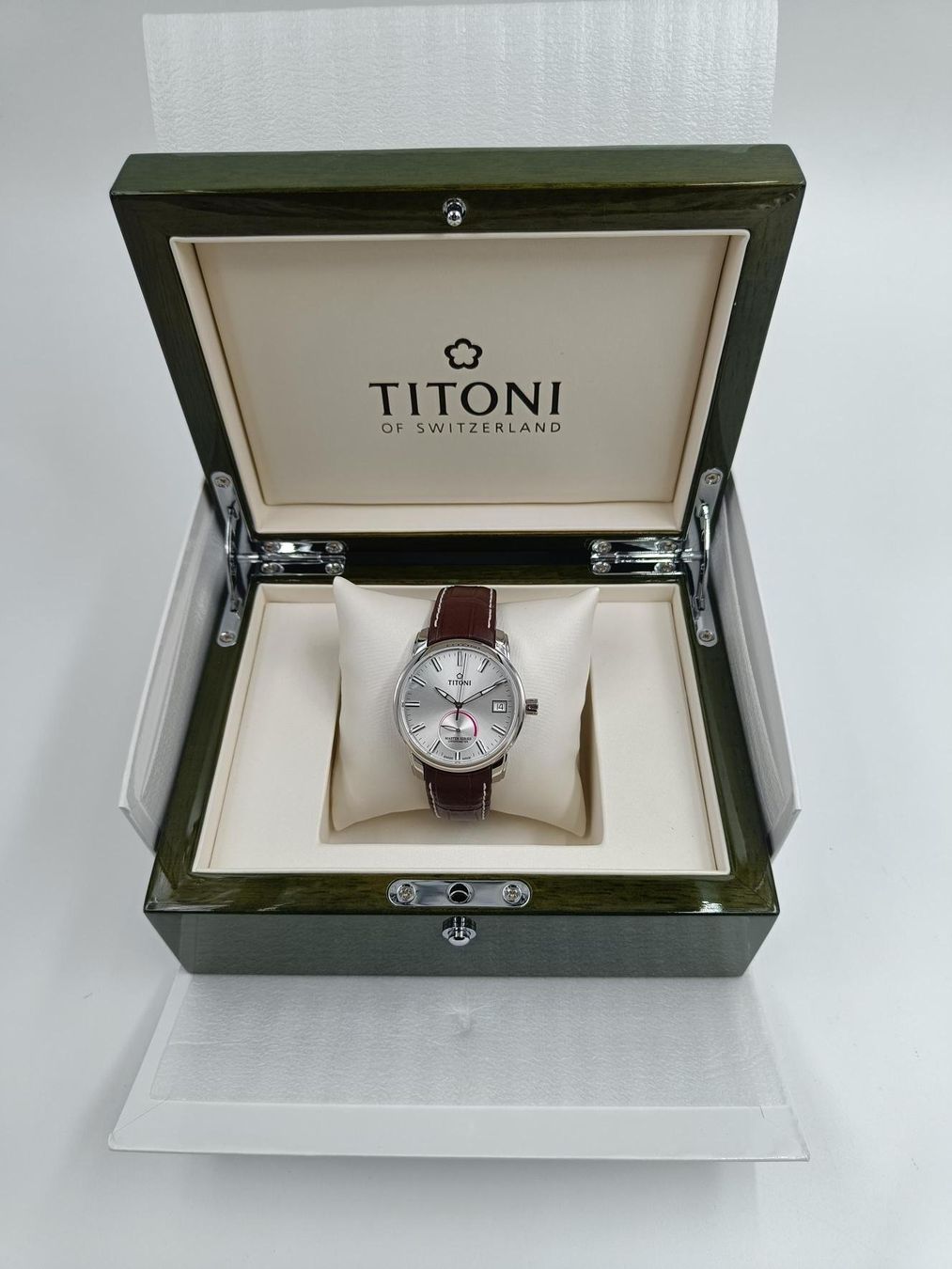 Titoni Orologi: TITONI "MASTER SERIES", CHRONOMETER, POWERRESERVE, 41 MM – Nuovo (secondo la descrizione) da Luzern venduto da EdiGem 2