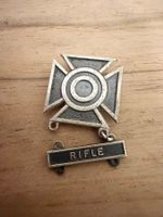 WW2 SOLID STERLING SILVER US ARMY SHARPSHOOTER MARKSMANSHIP