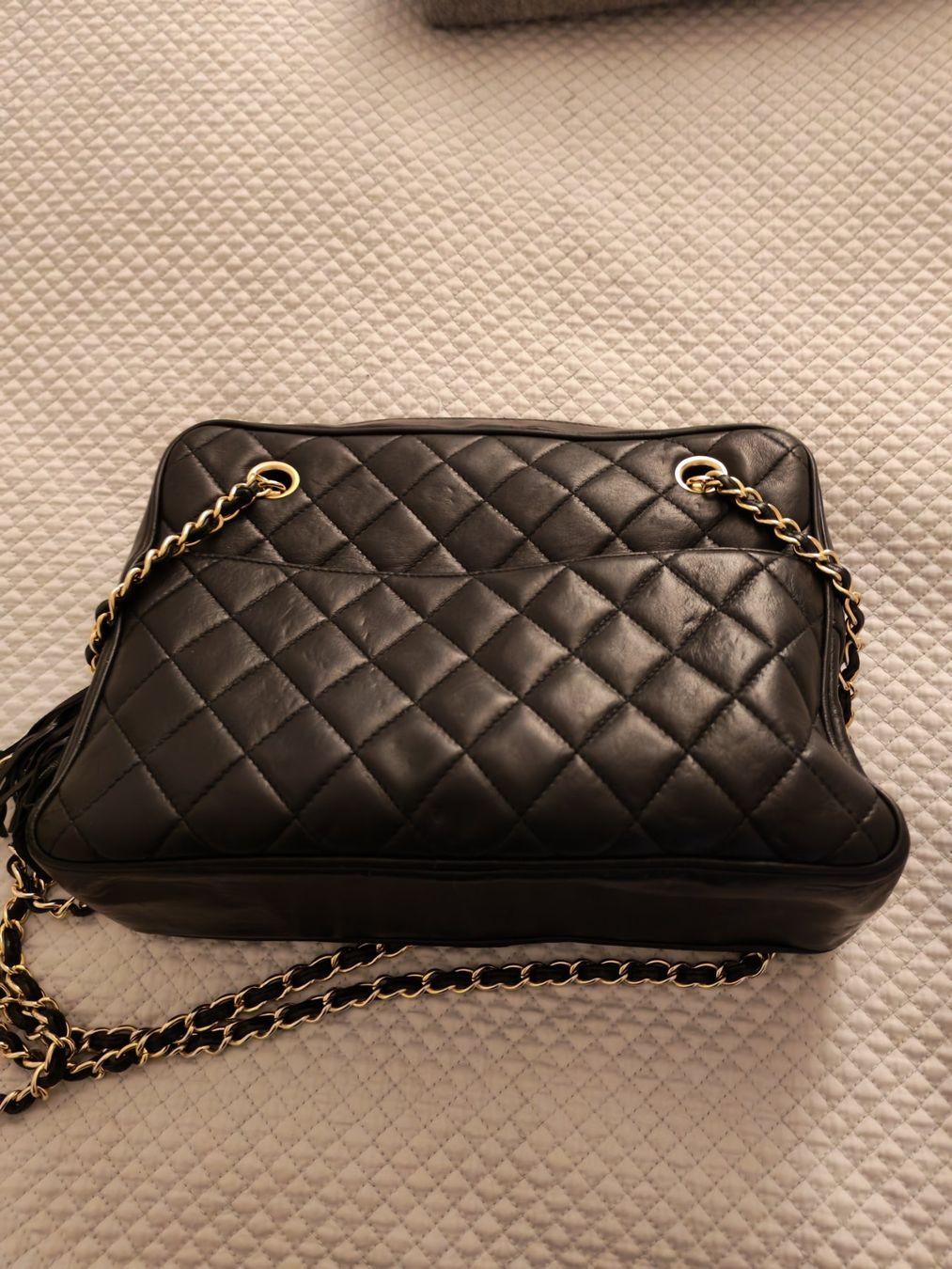 Chanel Borse da donna: Sac Chanel Vintage cuir noir – Usato da Trélex venduto da autard 2