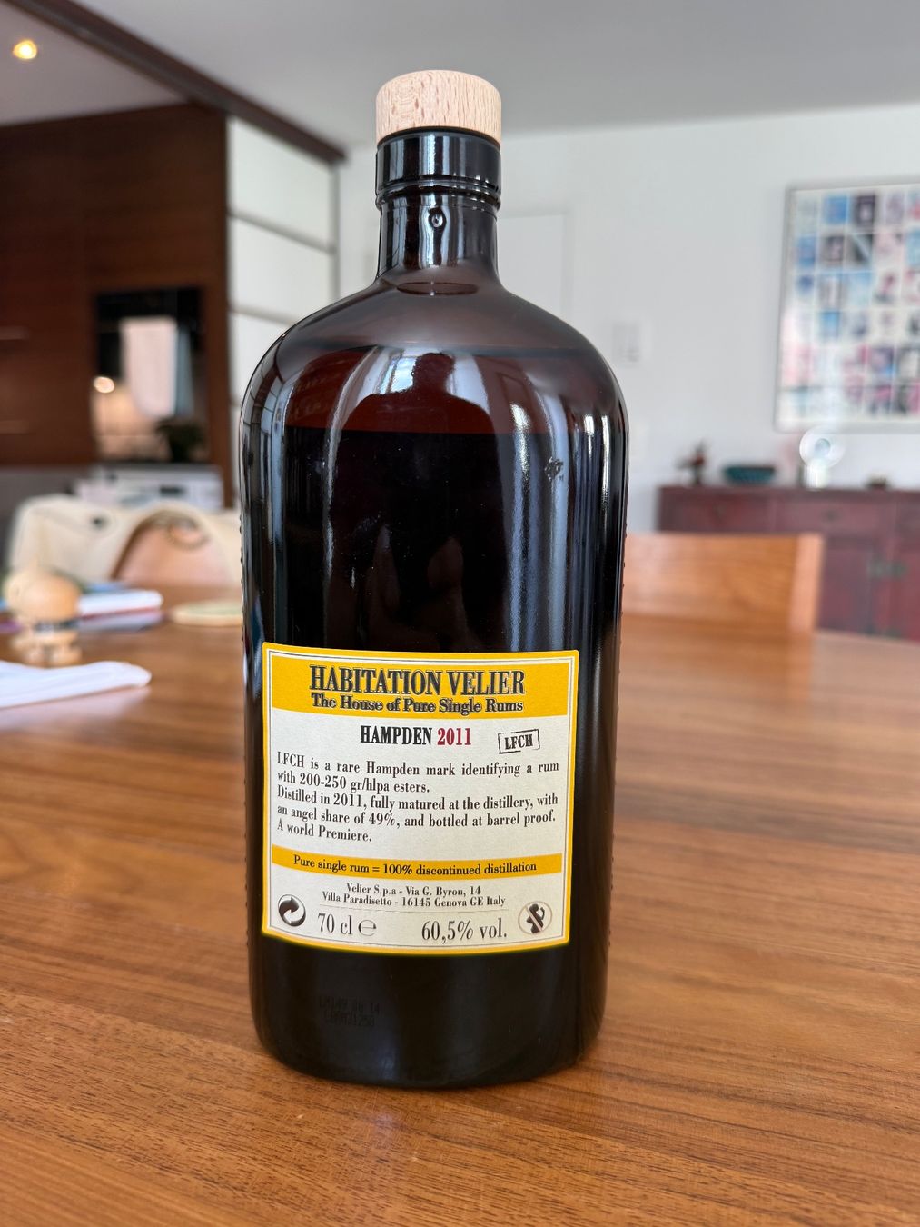 Bevande alcoliche: Hampden Rum Kult-Abfüller Velier - Offene Flasche – Usato da Rapperswil SG venduto da islayfan 6