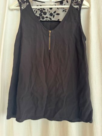 NAF NAF Top schwarz Gr. L