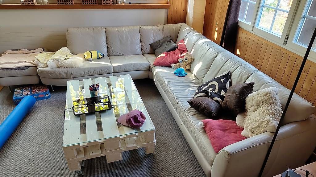 Divani: Weisses Sofa – Usato da Winterthur venduto da NWidmer 1