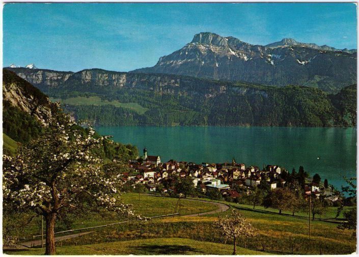 Cartoline postali: Gersau – Usato da Binningen venduto da Mountainrider