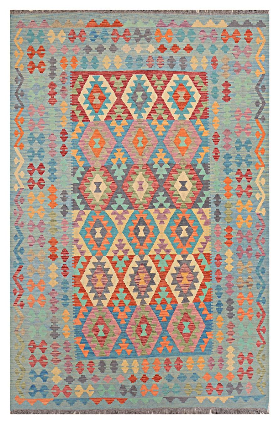 Kelim Tappeti: Oriente Kelim Teppich 200x300 cm – Nuovo e nell'imballaggio originale da Lahore venduto da Fairways79
