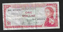 East Caribbean  1  Dollar  Gebraucht