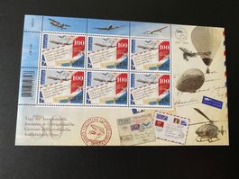2016 ** Kleinbogen 50. Tage der Aerophilatelie ZN 1609 p-fri