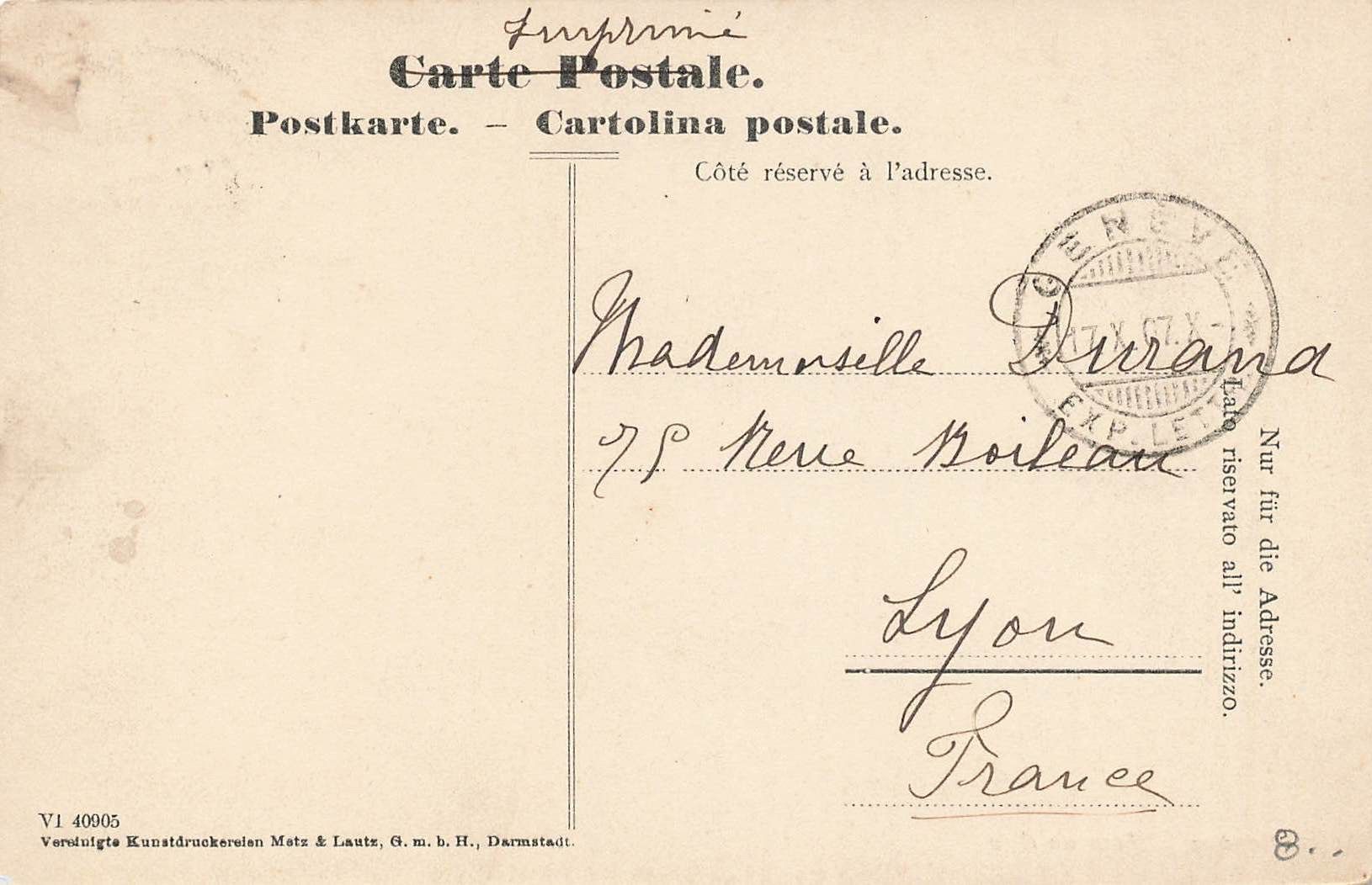 Cartoline postali: Geneve – Usato da Biasca venduto da Blenio71 1