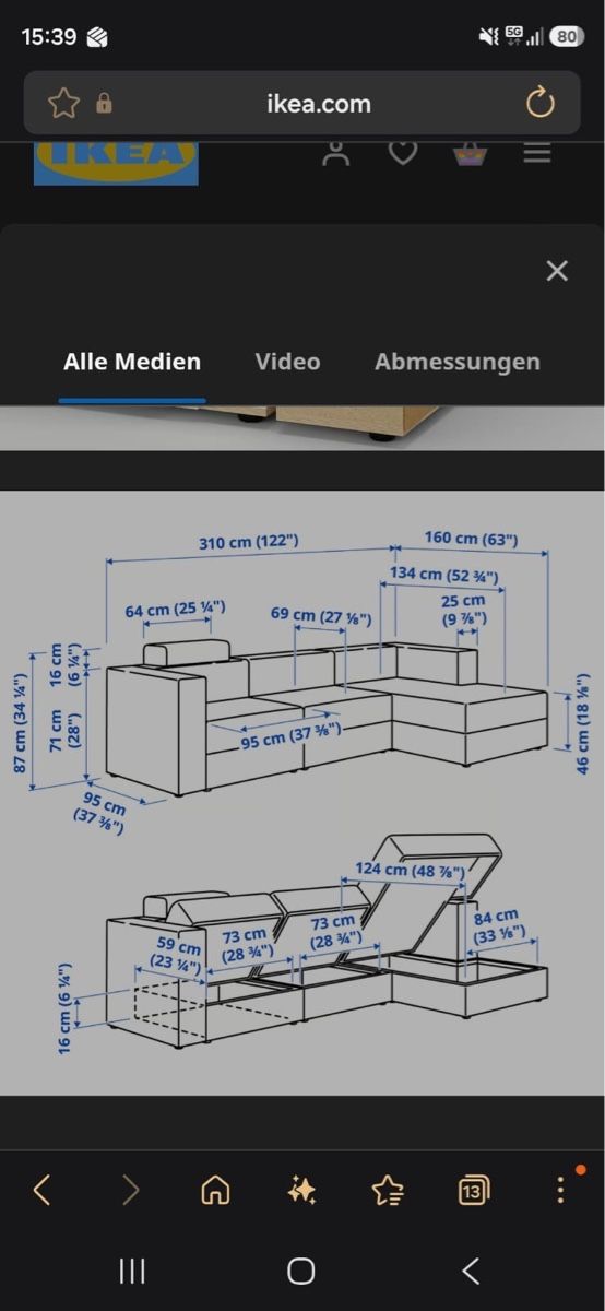 Divani: Ikea Jättebo Sofa – Usato da Endingen venduto da fjallrefur 1
