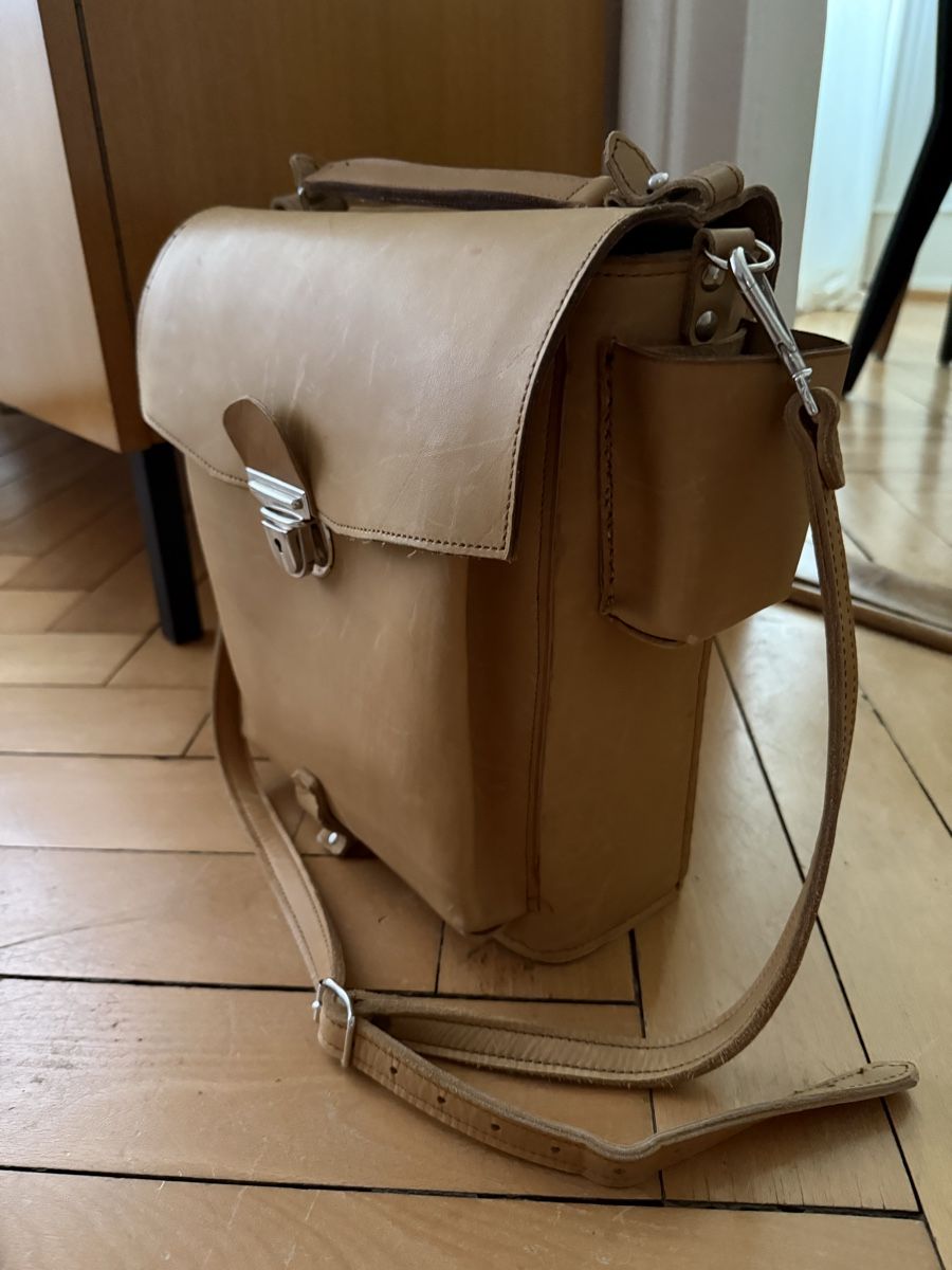 Borse: Vintage Tasche Hellbraun – Usato da Basel venduto da e.dolce 2