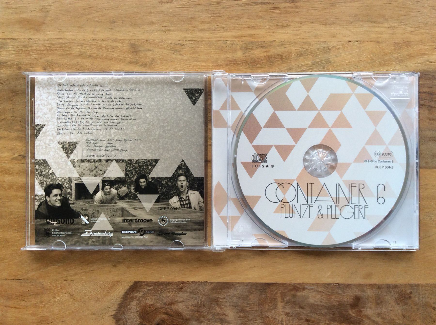 CD: CD Container 6 - Plunze & Plegere (NM) – Usato da Horgen venduto da flyingpenguin2000 1