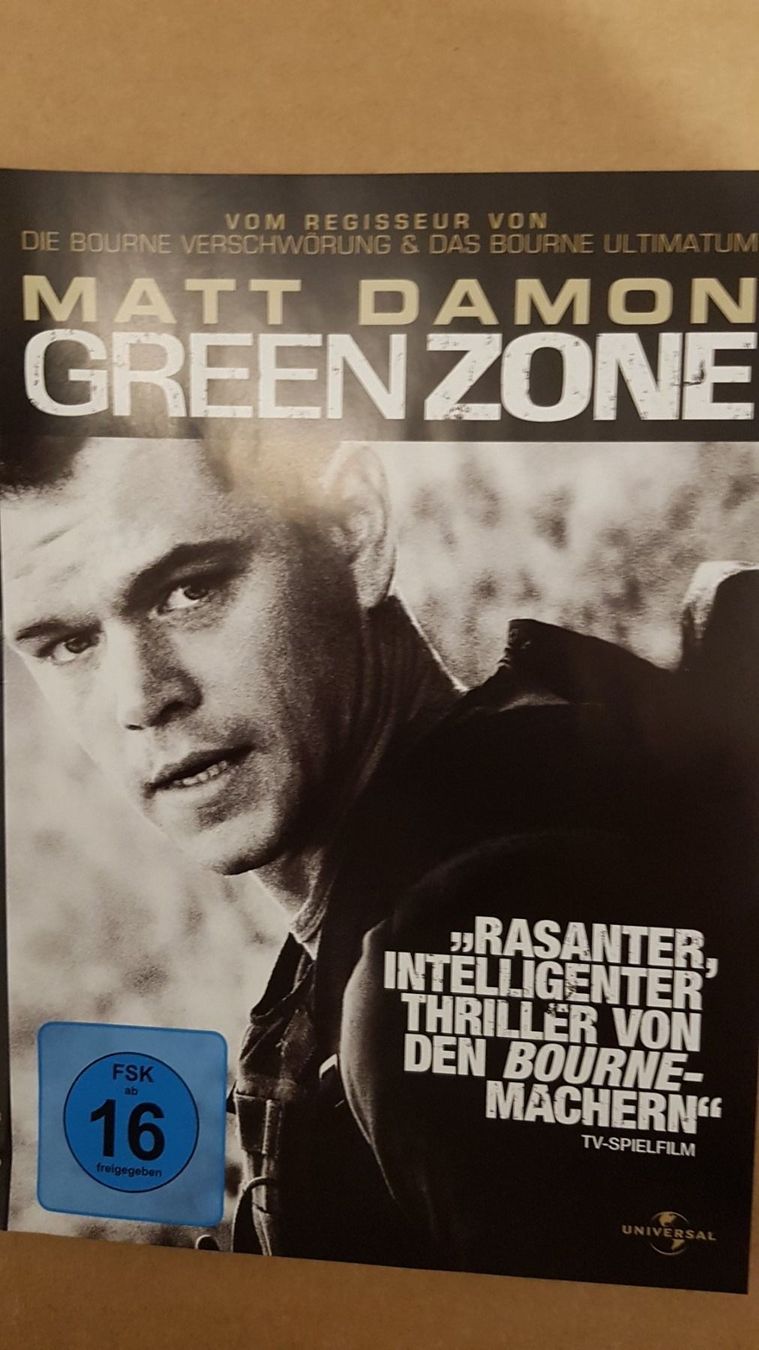Tutti i DVDs: DVD Grenz Zone / Matt Damon – Usato da Oetwil am See venduto da fineli2