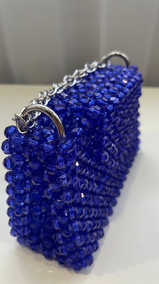 Borse da donna: Handgemachte Perlen-Handtasche mit Mini-Taschenanhänger – Nuovo (secondo la descrizione) da Möhlin venduto da mil_h55x 7