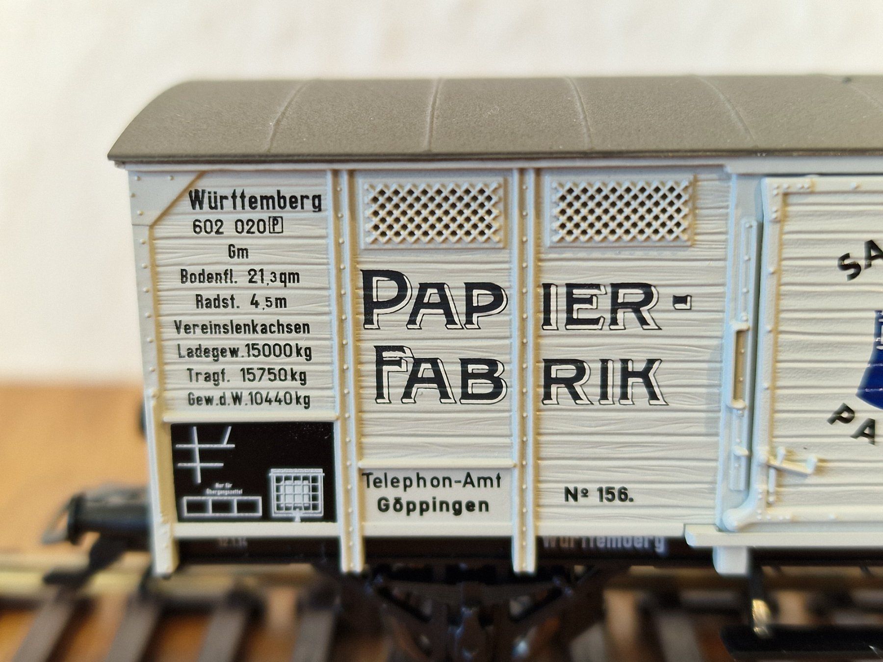 Trix Modellini di ferrovie: Güterwagen Salach Papier H0 – Nuovo (secondo la descrizione) da Matten b. Interlaken venduto da lor_hr9w 3