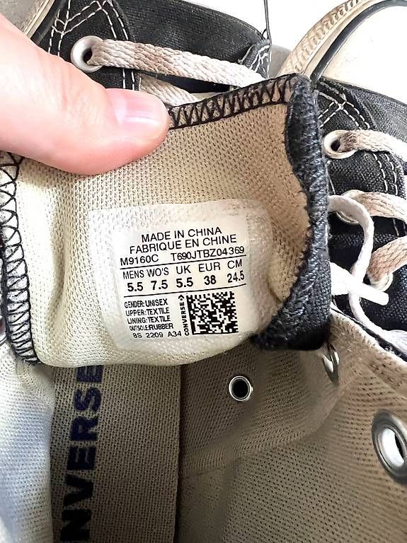 Converse Damenschuhe: Converse montantes noires - Taille 38 – Gebraucht aus Bossonnens von noemie_01 3