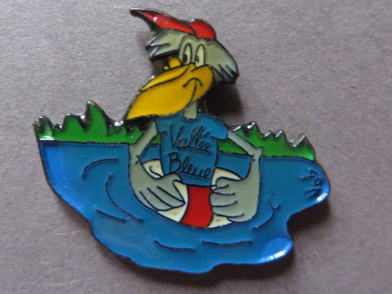 Plaketten & Abzeichen: PIN, VALLÉE BLEUE SCHWIMMRING WASSER RETTUNG – Gebraucht aus Neuhausen von luckimucki