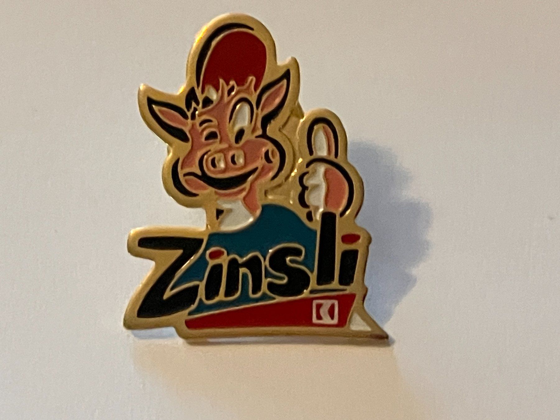 Placchette & Badge: 1 Pin Zinsli Kantonalbank – Usato da Basel venduto da djwwpp