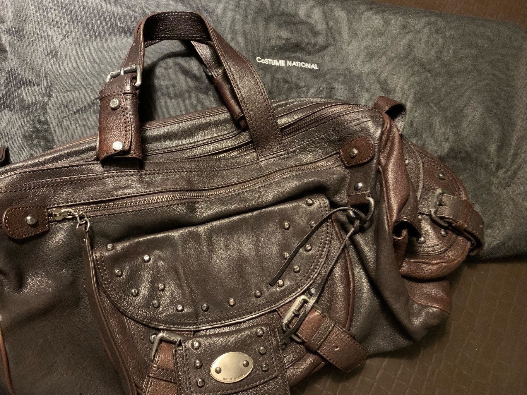 Taschen für Damen: Neue Costume National Ledertasche, braun – Neu (gemäss Beschreibung) aus Cham von Hello000 8