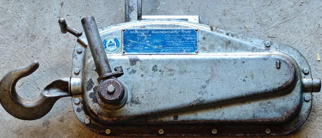 Altro per stoccaggio & trasporto: HABEGGER Seilzug T15 gebraucht – Usato da Utzigen venduto da wen_mdk8