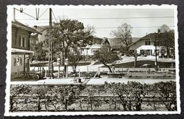 Gare de Gland avec Buffet et Tea Room 1957 Carte Postale