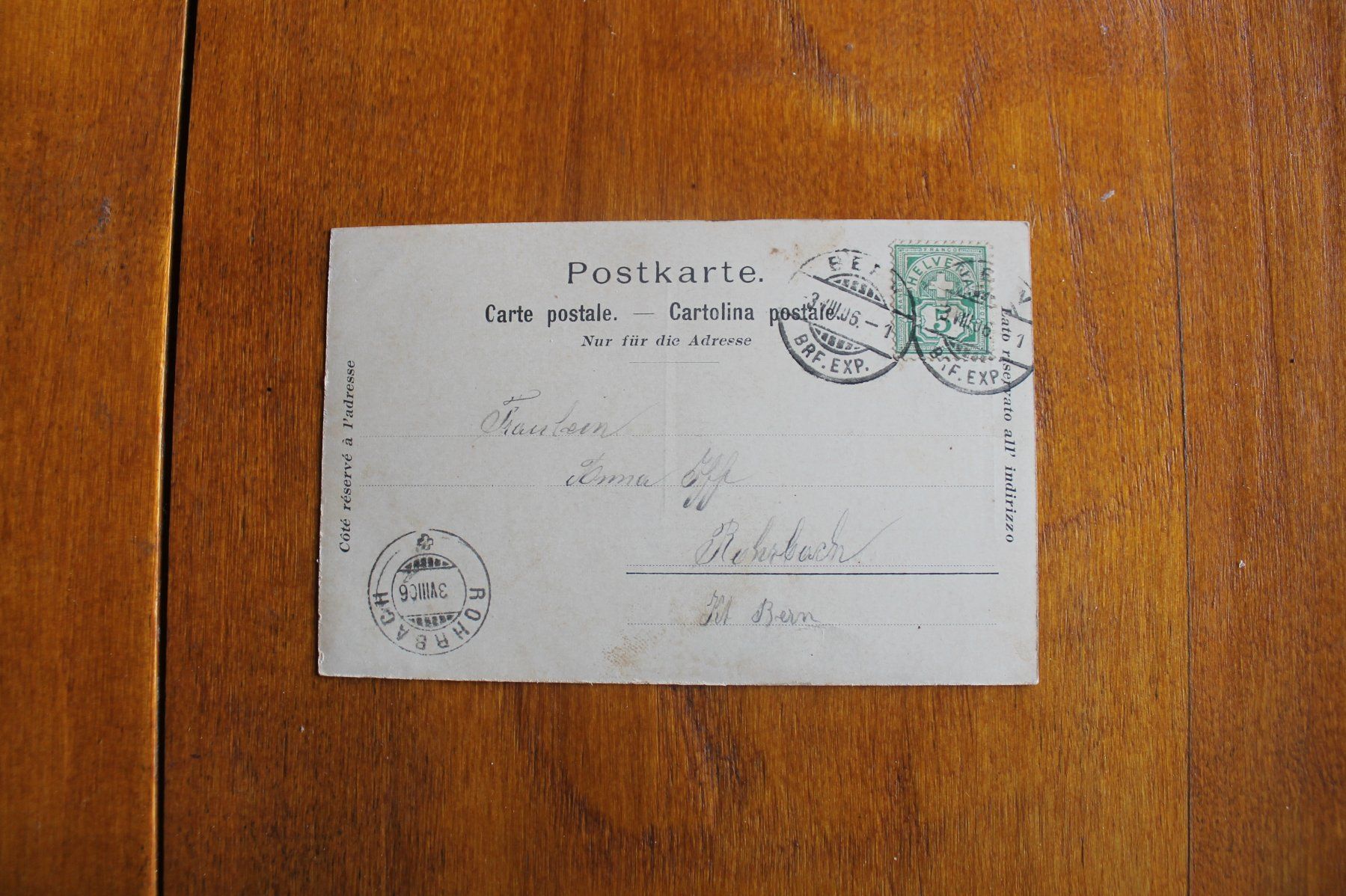 Cartoline postali: AK Bern, Wylerstrasse 36 – Usato da Oftringen venduto da kambodo 1