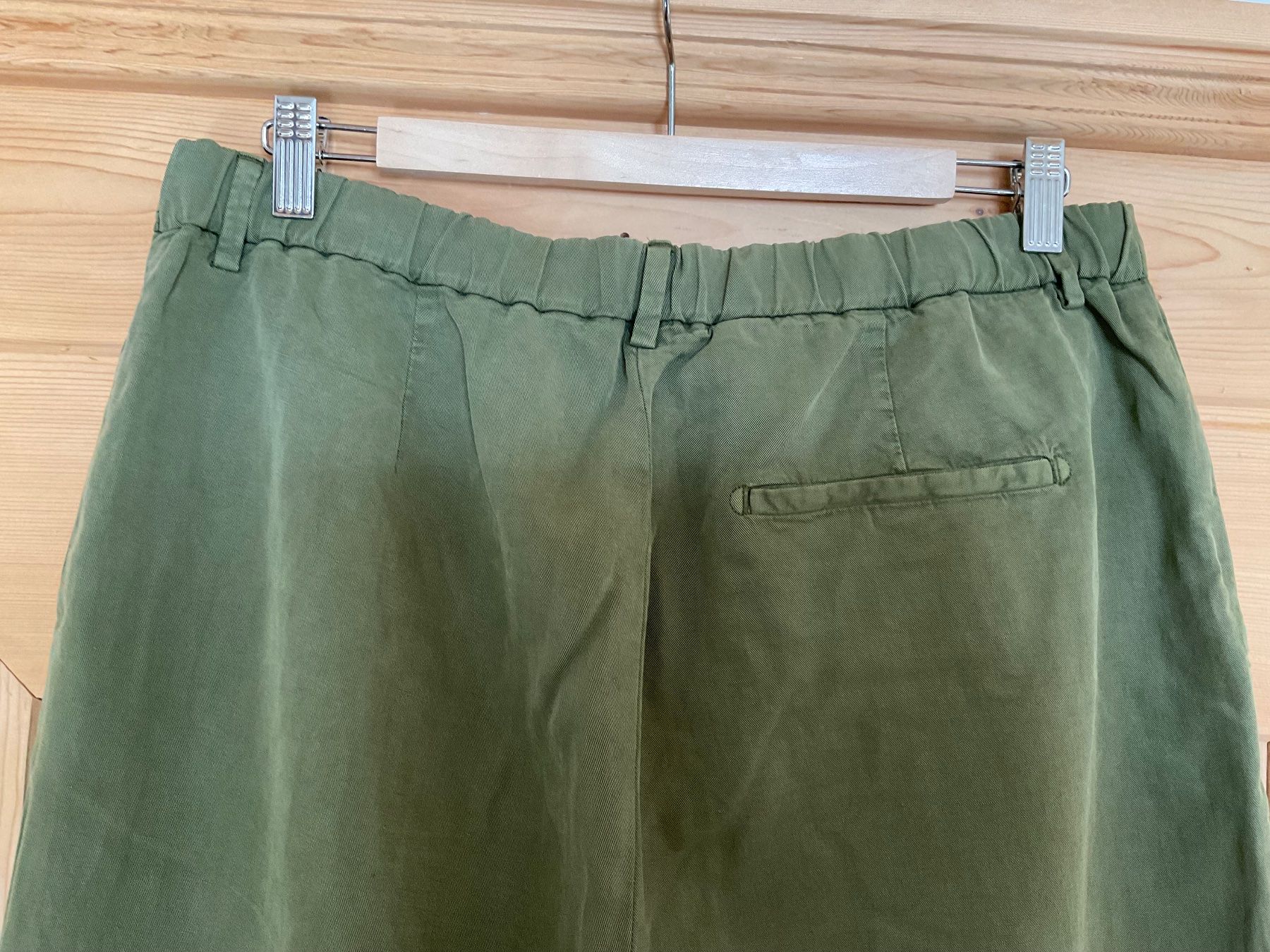 Hosen: LEINEN HOSE KHAKI OLIV GRÖSSE IT46 D40 MATHS – Neu (gemäss Beschreibung) aus Scuol von Lotus2020 6