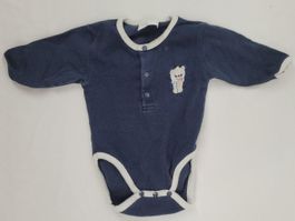 Body Bébé Bleu marine motif petit ours