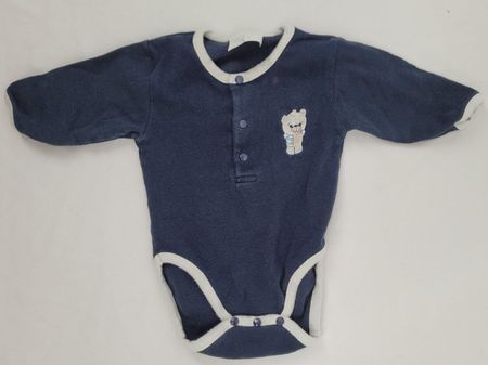 Body Bébé Bleu marine motif petit ours