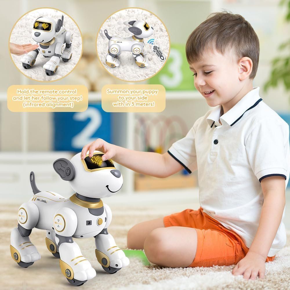 Giocattoli: RC Roboter Hund ferngesteuert programmierbar Spielzeug Kind – Nuovo e nell'imballaggio originale da Wittenbach venduto da VELARO 1
