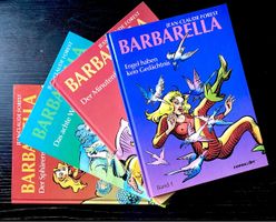 Barbarella Band 1-4 komplett /von Jean-Claude Forest!
