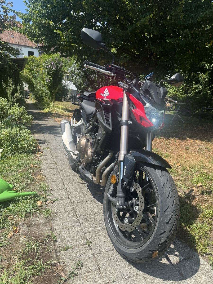 Honda Strasse: Honda CB500F 2023 3000km – Neu (gemäss Beschreibung) aus Erlach von tro_2sbb 1