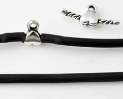 Nastri decorativi: Buna cord   3mm   schwarz    je Meter – Nuovo (secondo la descrizione) da Alpnachstad venduto da perlengaby 2