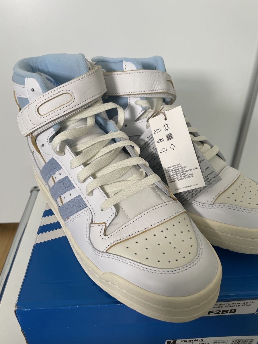 Adidas Herrenschuhe: Adidas Forum 84 UNC High // eu44 // Neu – Neu und originalverpackt aus Wittenbach von therealmoonstone 1