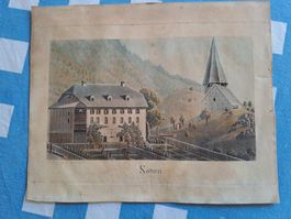 SAANEN  JAKOB SAMUEL WEIBEL 1823