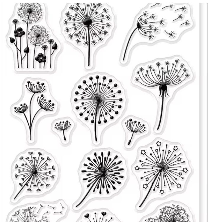 Timbri: Neues Set  Motivstempel Löwenzahn / Blumen – Nuovo e nell'imballaggio originale da Effretikon venduto da wenuss 3