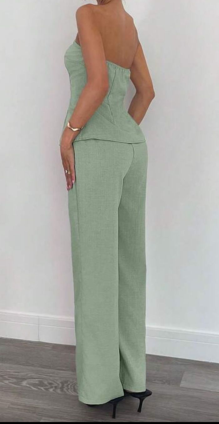 Shein Completi & Tailleur: Ensemble vert/gris chic – Nuovo e nell'imballaggio originale da Montreux venduto da iizaa811 2