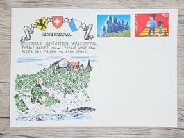 CL18 Enveloppe + Timbre Suisse 19xx