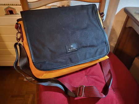 Sac bandoulière Kokoté orange L