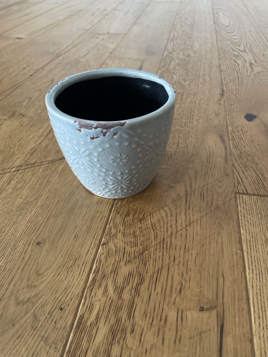 Blumentöpfe: Blumentopf, hellblau, vintage – Neu (gemäss Beschreibung) aus Teufenthal AG von kur_56 2