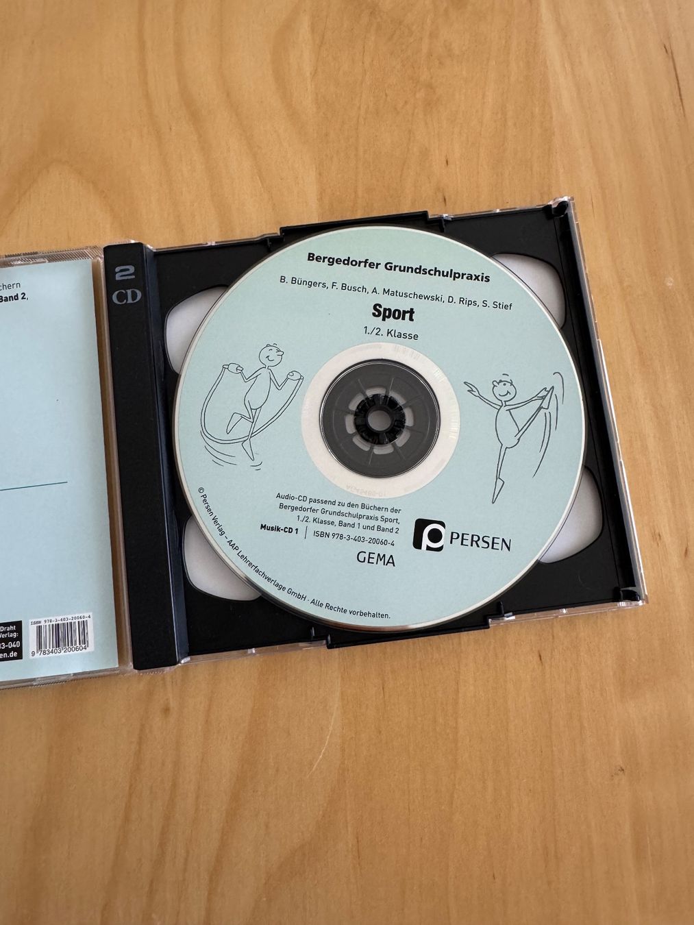 CDs: CD-Set Sport 1./2. Klasse Musik-CDs – Gebraucht aus Goldach von Hibiskus23 1
