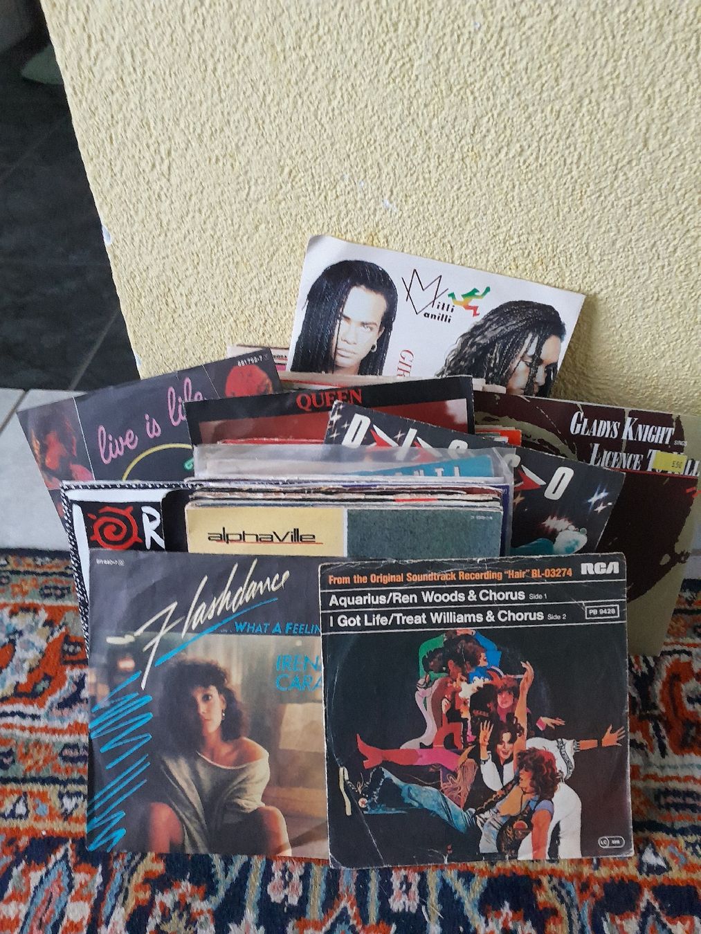 Vinyles: Sammlung vinyl singles 80er +/-  – D'occasion à oekingen par beauty1964 1