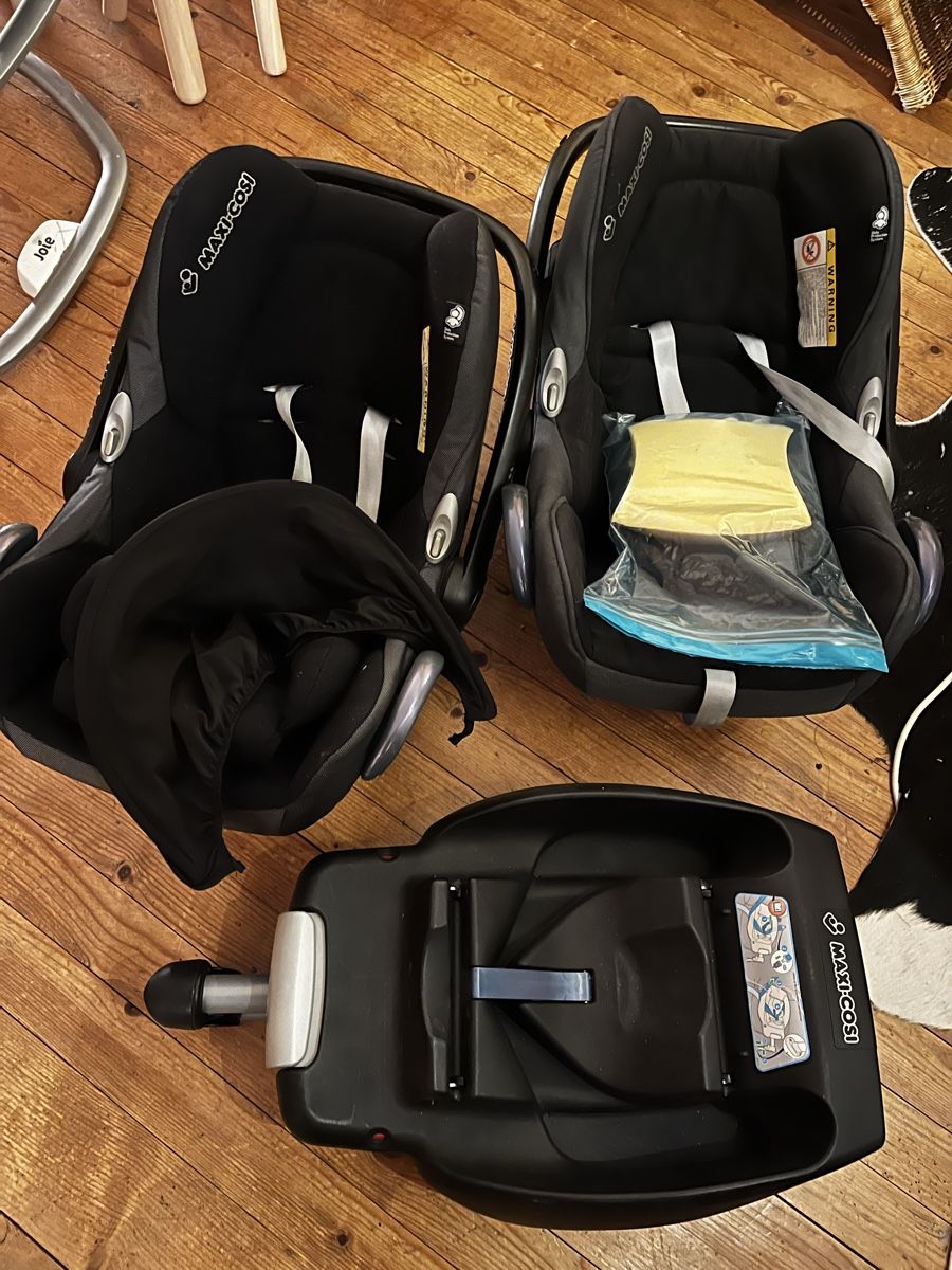 Maxi-Cosi Seggiolini per auto: 2 Maxi Cosi, CabrioFix mit EasyBase – Usato da Dittingen venduto da PaulBommel